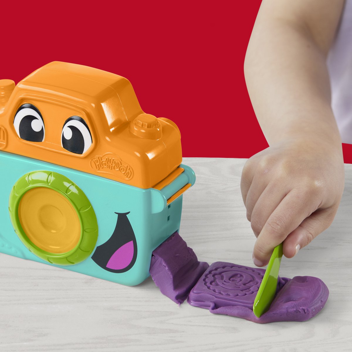 Play-Doh Fotoplezier Voor Beginners Speelset - Boetseerklei - Speelgoedcamera - 3 Play-Doh Potjes - Knutselen voor kinderen — afbeelding 6