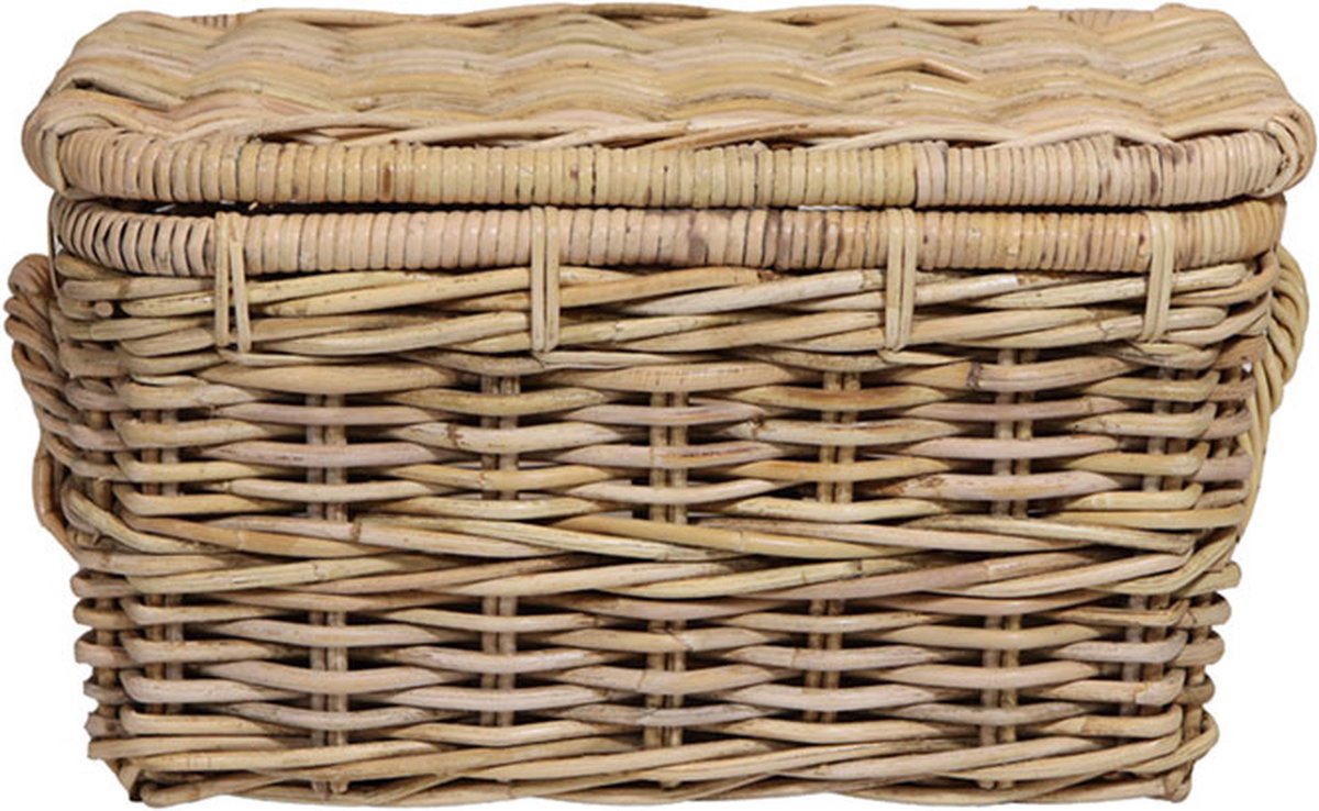 Rotan Opbergmand Nino - 62x34xH34 cm