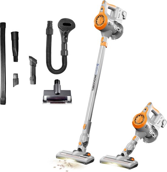 TurboTronic IQ8 Draadloze Steelstofzuiger