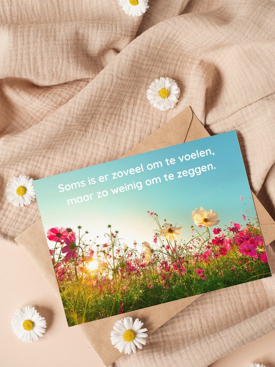 RememberMe - Troostkaart - Zoveel om te voelen
