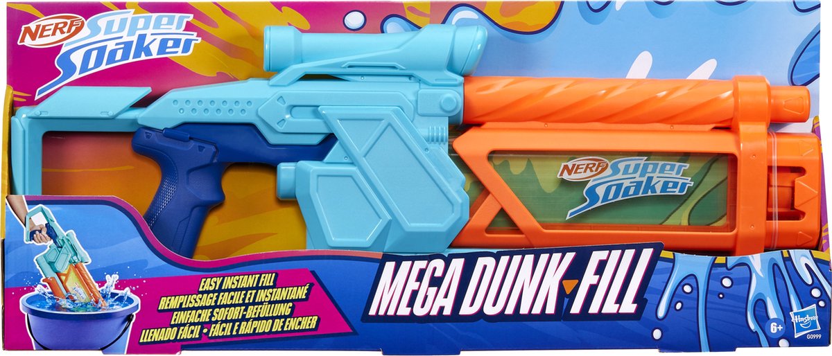 Nerf Super Soaker Mega Dunk-Fill - Waterpistool — afbeelding 8