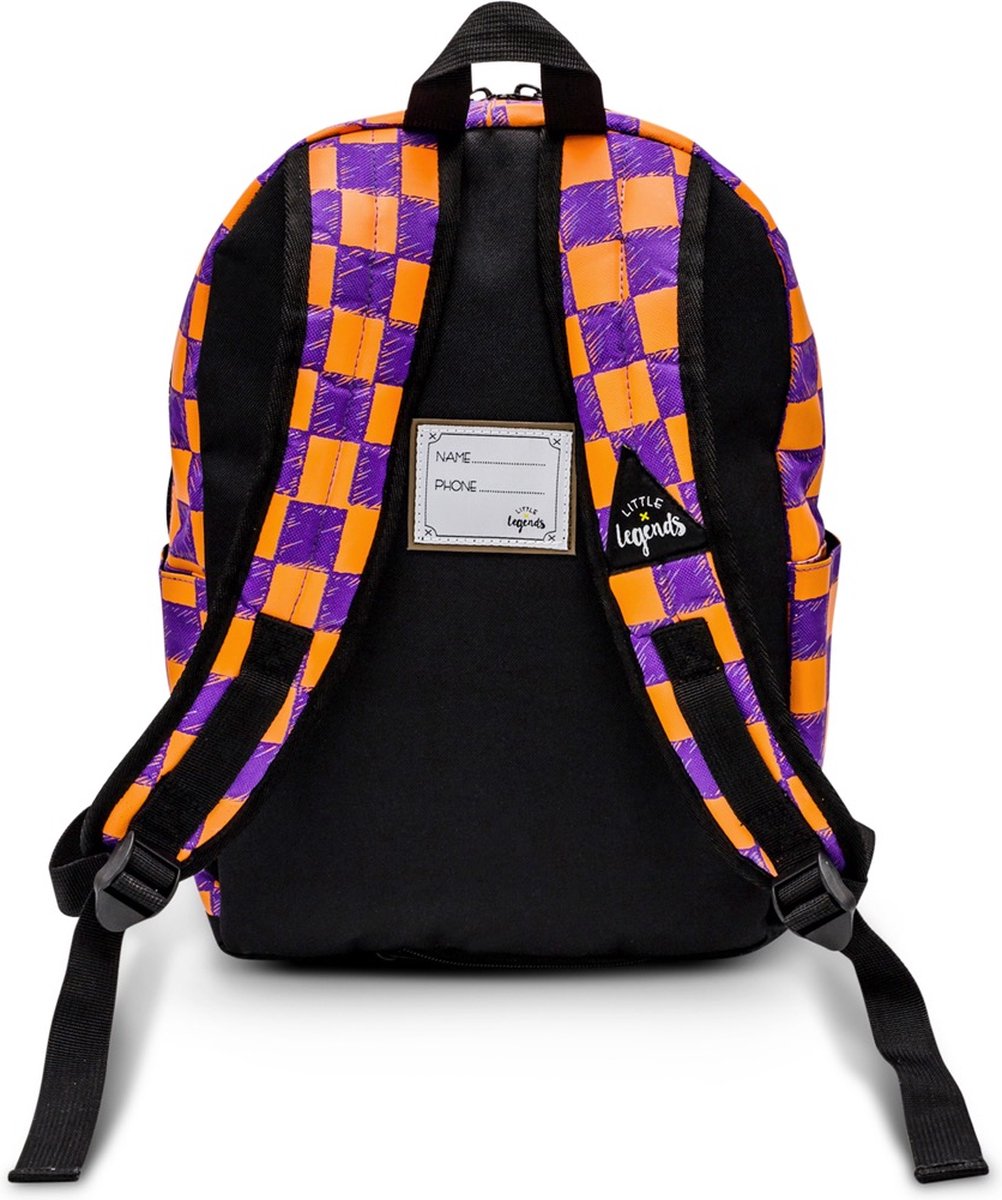 LITTLE LEGENDS BACKPACK L MULTI CHECKERBOARD – foto 3