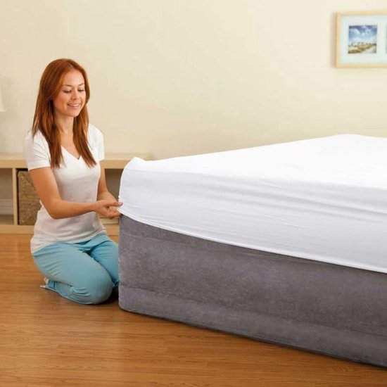 Drap housse pour matelas pneumatique double