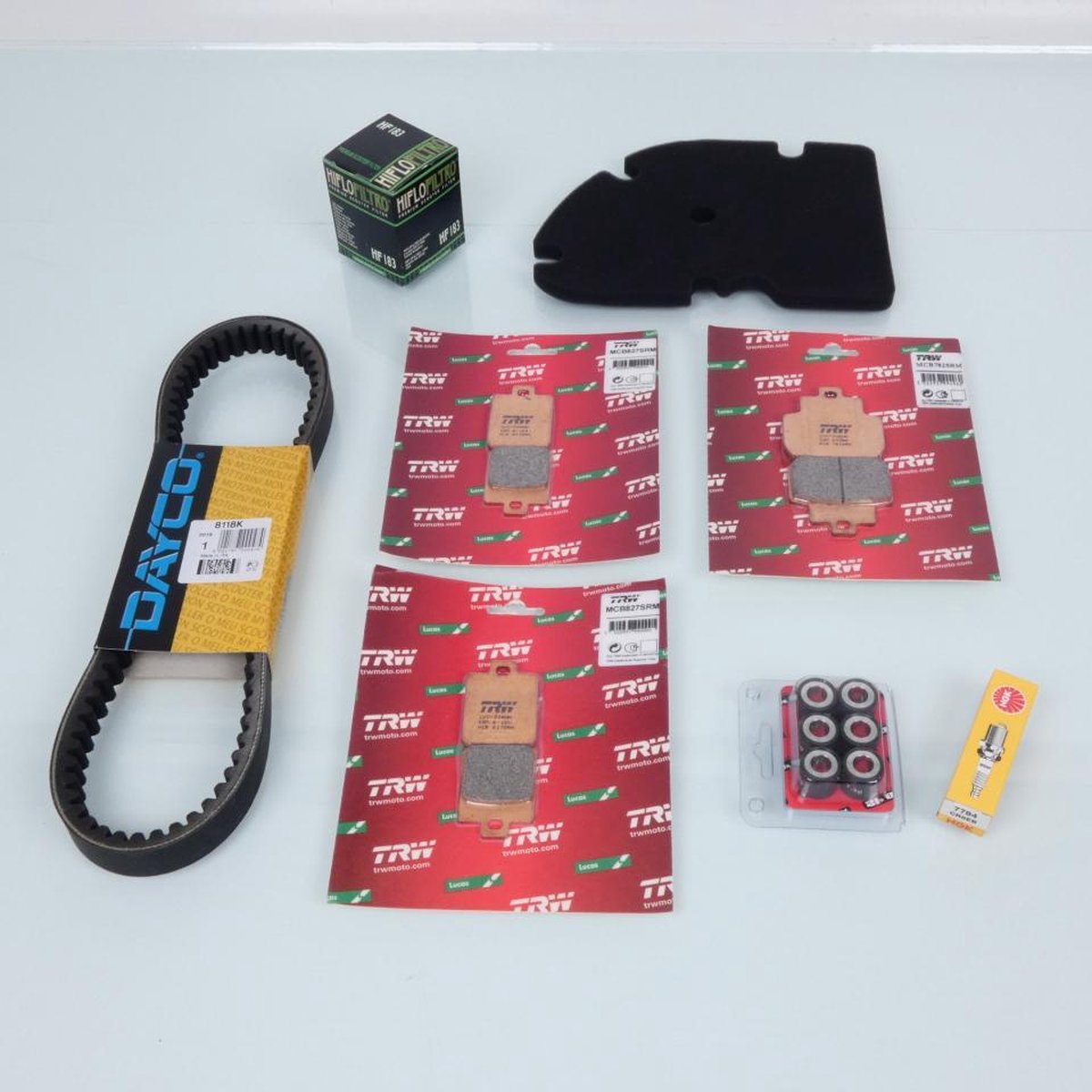 Kit révision entretien Sceed24 pour scooter Piaggio 125 MP3 2006 à 2012 Neuf
