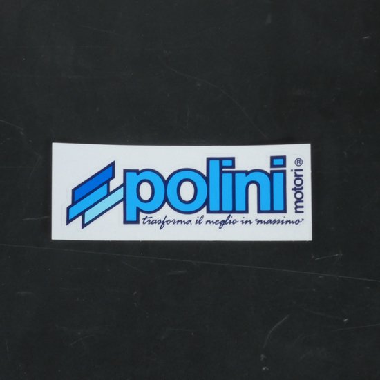 Autocollant stickers Polini 097.0034 BLUE LINE pour deux roues Neuf