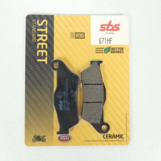 Plaquette de frein SBS pour Moto KTM 250 EXC 2018 à 2020 AV Neuf
