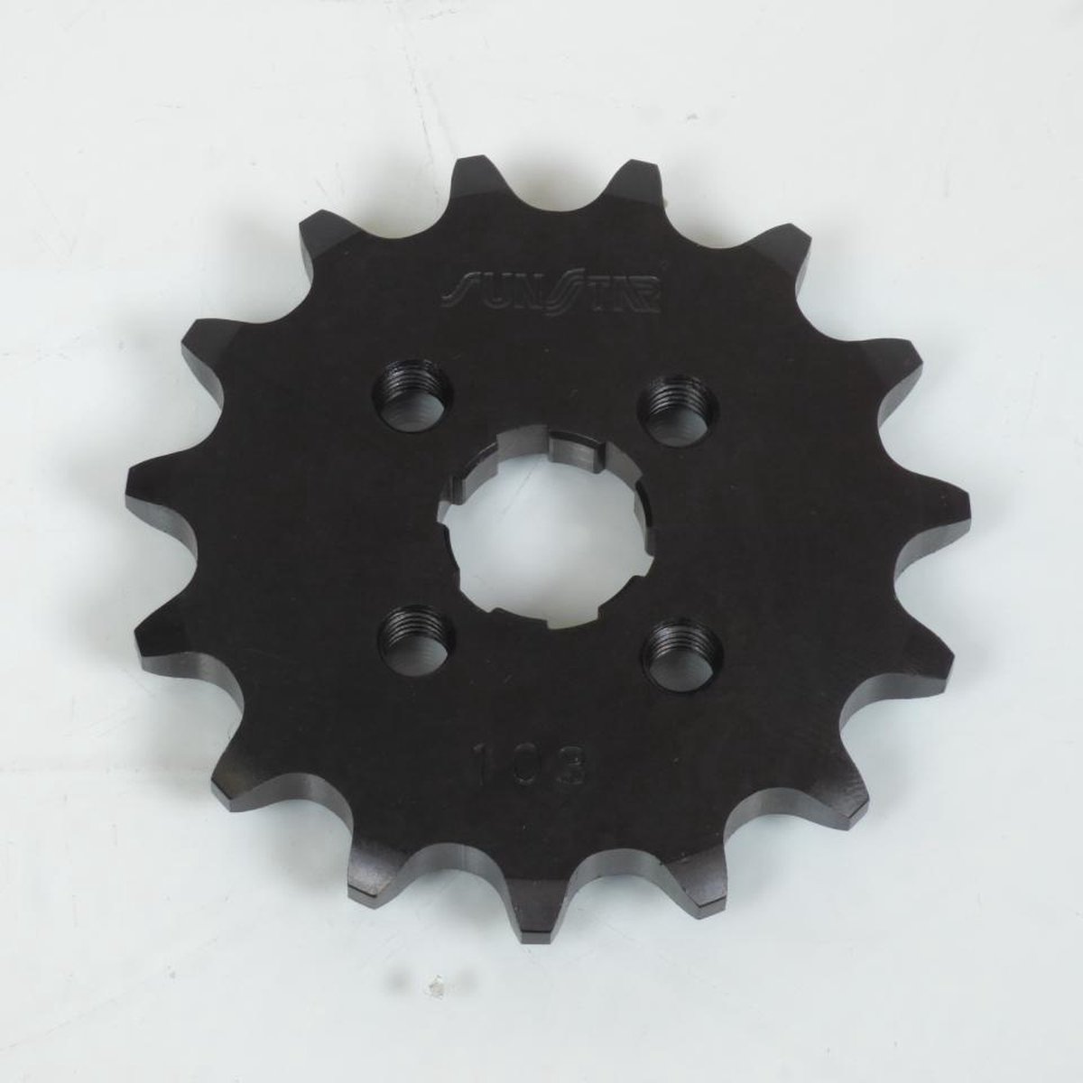 Pignon de sortie de boite Sunstar pour Mobylette Honda 90 C 2004 à 2005 15 dents / AVG Neuf