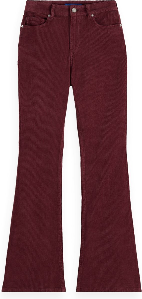 Scotch & Soda THE CHARM CLASSIC FLARED JEANS IN COLOURED STRETCH CORDUROY Dames Jeans - Maat 31-30