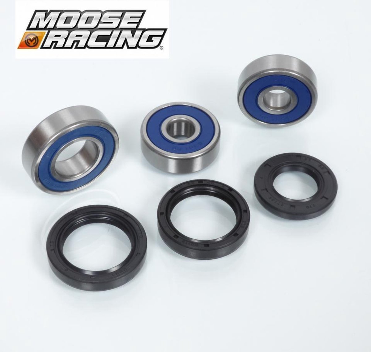 moose wiellager voor motor yamaha 80 pw 1983 tot 2012 a25-1095 / 25-1095 / achter nieuw