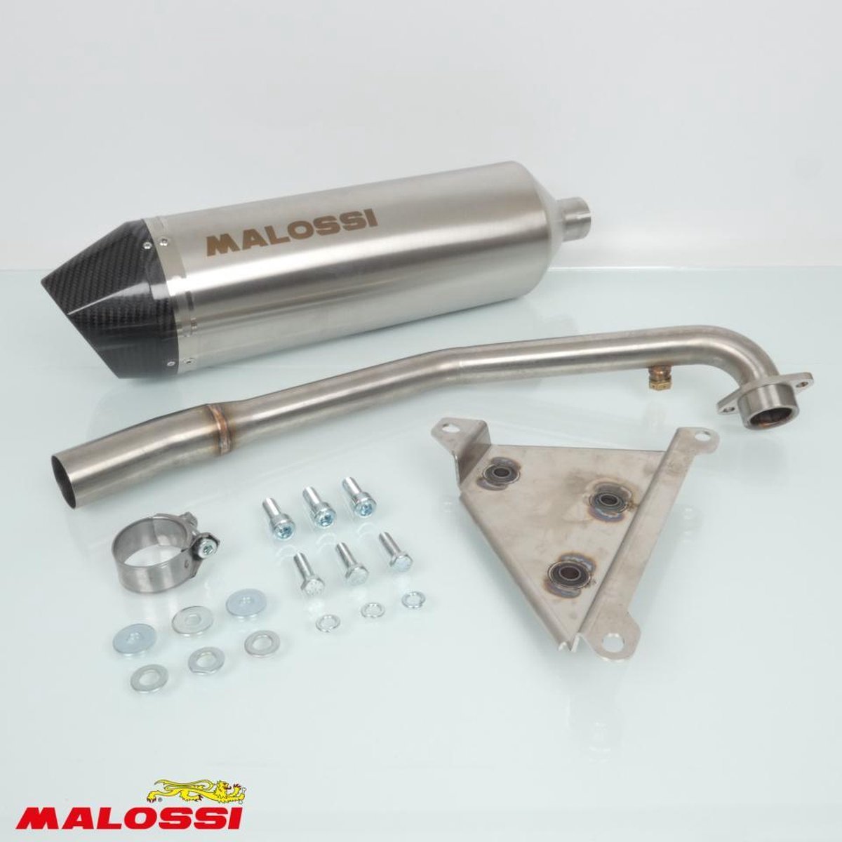 malossi uitlaat voor kymco 300 dink street scooter na 2009 3214808 / rx zonder katalysator nieuw