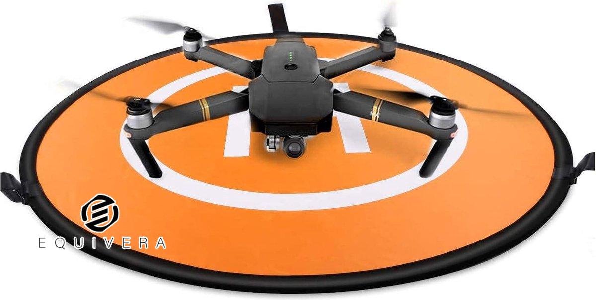 Equivera Drone Landing Pad 75cm Waterdicht Slijtvast Opvouwbaar - Universeel Dubbelzijdig Helipad drone landing pad