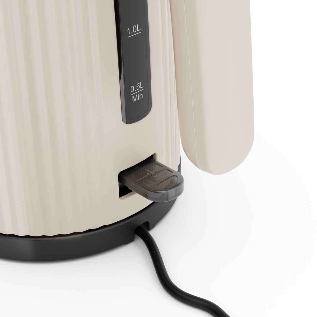 Princess Waterkoker Wave 236048 - Retro - 1.7 liter - 2200W - Beige — afbeelding 5