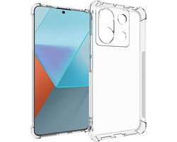 Coverup Hoesje - Geschikt voor Xiaomi Redmi Note 13 Pro 5G / Poco X6 Hoesje - Coverup TPU Back Cover met AirBag Corners - Transparant