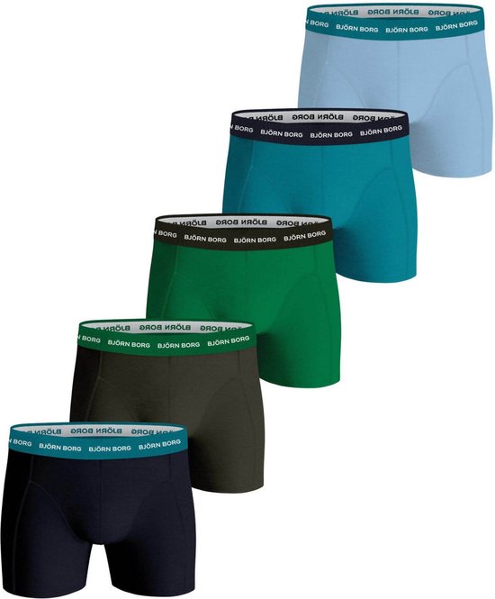 Björn Borg – Heren Onderbroeken 5-Pack Boxers Mix – Multi – Maat XL