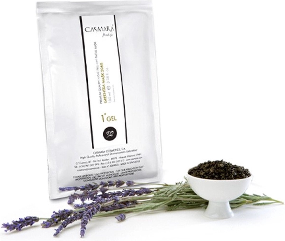 Casmara Greentea Masker 2050 / revitaliserend anti-stress masker