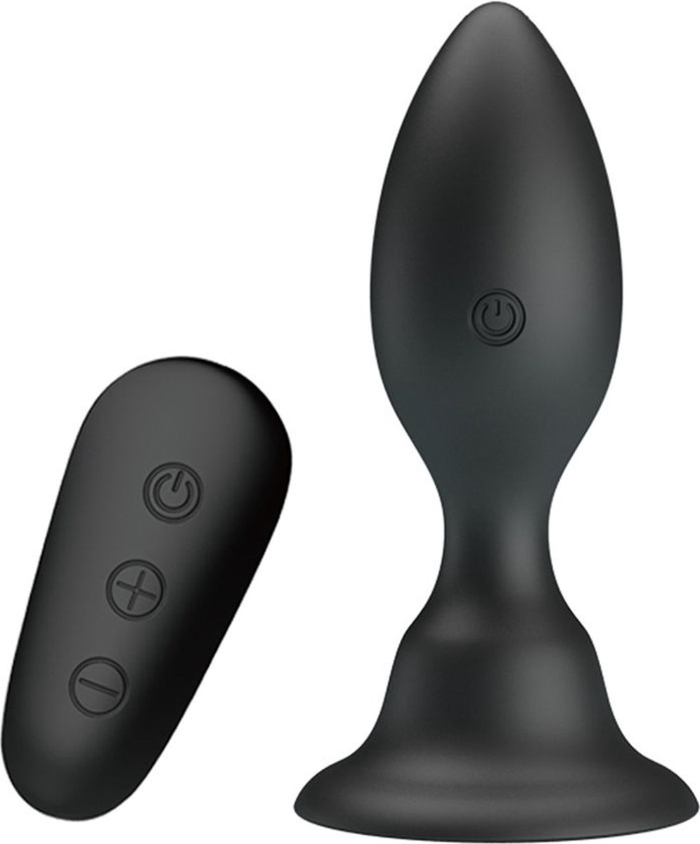 Mr. Play Vibrerende anaal plug Met Afstandsbediening - Classic Buttplug