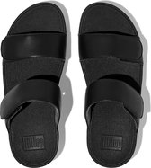 FitFlop Lulu Adjustable Leather Slippers Dames