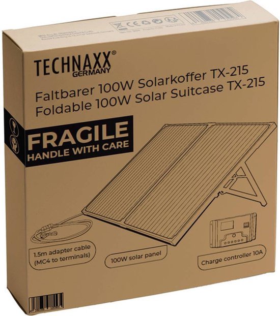 Zonnepaneel, 100 W Draagbare Flexibele Monokristallijne Silicium Zonneladerkit voor Autoboot Marine Camping