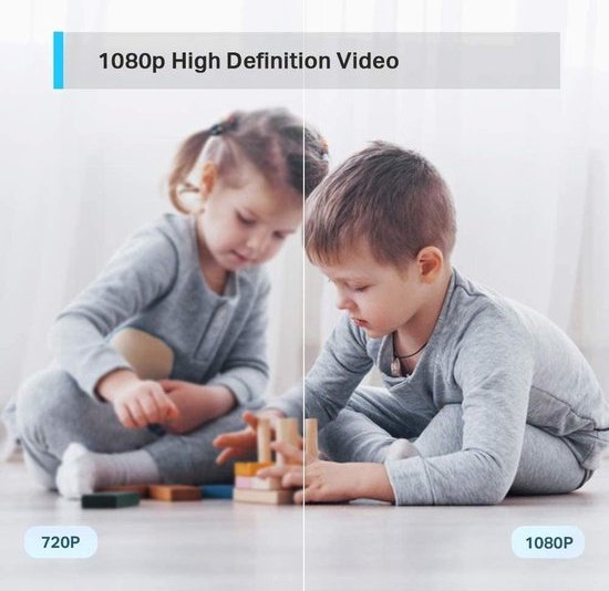 Tapo C200 Beveiligingscamera binnen - 1080P- Full HD- Pan/Tilt