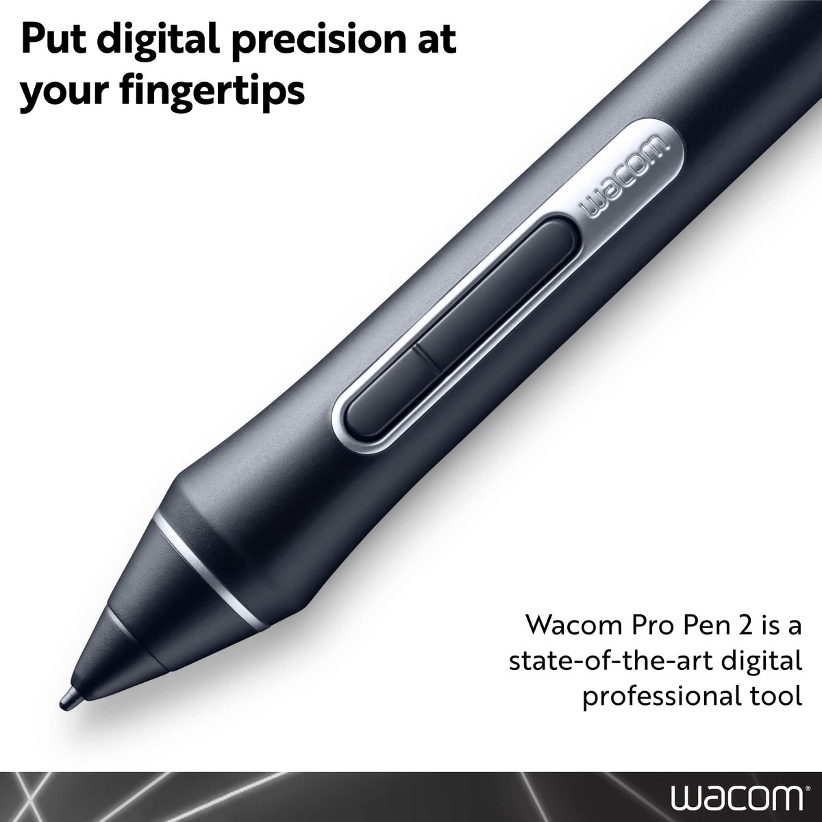 Wacom Pro Pen 2 - 8192 drukniveaus - voor Cintiq Pro, Intuos Pro | bol