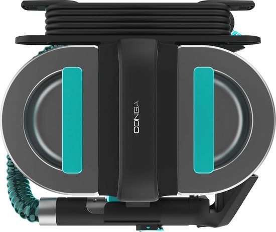 Nettoyeur de tapis 3 en 1 avec câble - 600 W, 14 kPa, nettoyage en profondeur, 2 Réservoirs d'eau et accessoires de fenêtre