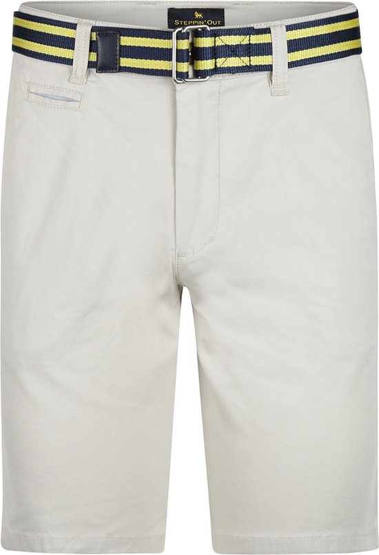 Steppin' Out Short Northport Ecru - Maat 56 - Heren - Korte broek