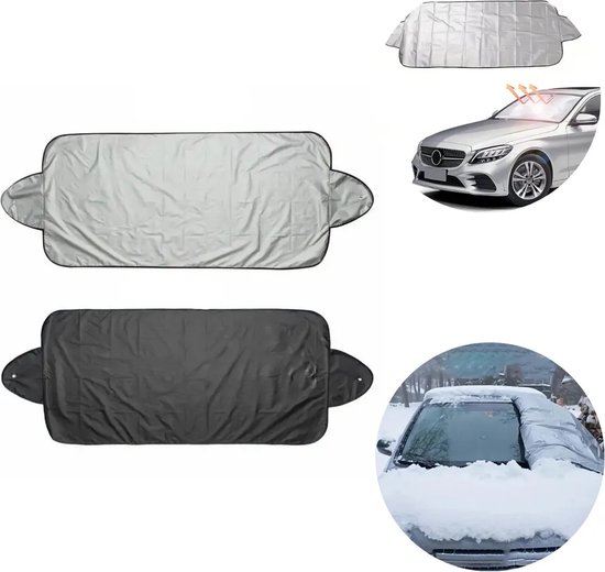 Sneeuw voorruit cover voor auto, auto voorruit sneeuwbedekking