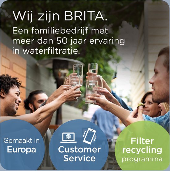 BRITA - Waterfilterkan - Marella XL - 3,5L - Blauw - incl. 1 MAXTRA PRO ALL-IN-1 filterpatroon