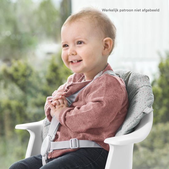 Stokke Clikk kussen, Blueberry Boat - Compatibel met de Stokke Clikk kinderstoel - Biedt ondersteuning voor baby's - Omkeerbaar en machinewasbaar - Geschikt voor kinderen van 6-36 maanden van Merkloos — afbeelding 2