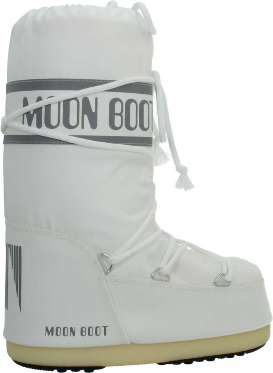 Moon Boot Icon Nylon Laarzen Wit EU 23-26 Kinderen