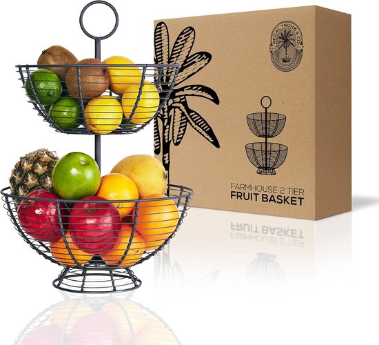 Fruitschaal etagère rechthoekig kopen