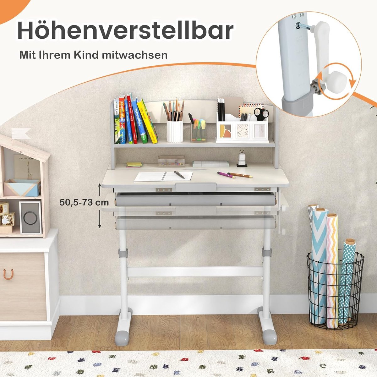 Top 10 beste kinderbureaus met opbergruimtes | Beste kinderbureau met