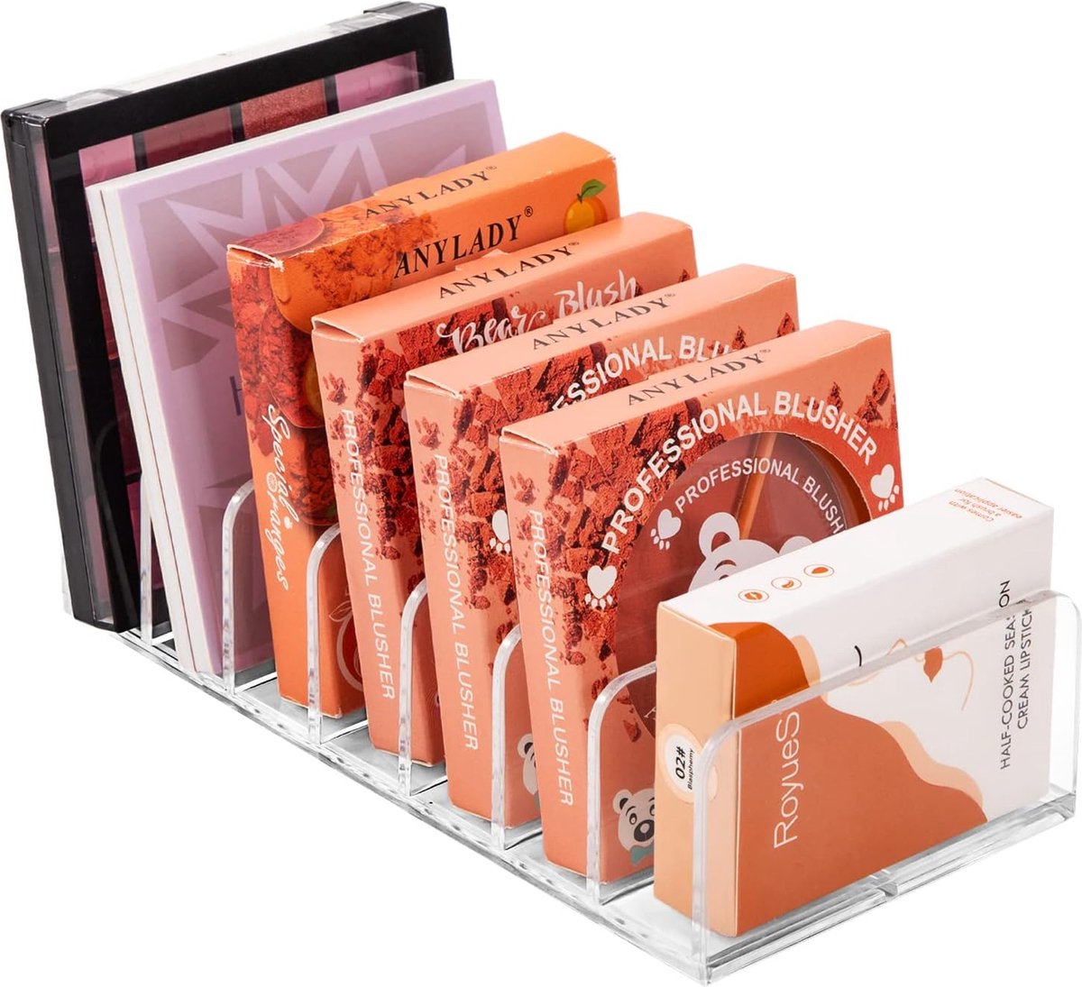 Goodivery ® Acryl Make-up Organizer met 7 Compartimenten voor Cosmetica en Juwelen