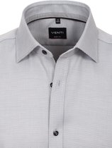 Chemise Venti Grijs pour homme, coupe ajustée et extensible - XL