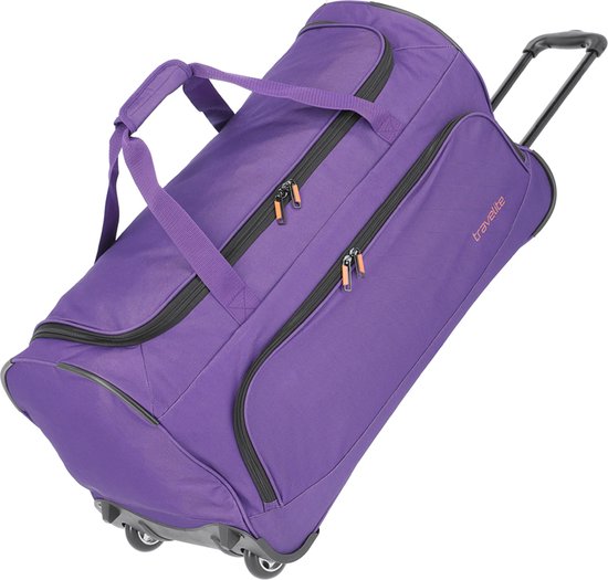 travelite Sac de voyage Valise Basics Fresh Wheeled Duffle Lila Pourpre
