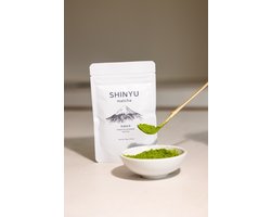 SHINYU Matcha - Ceremonial Grade A - Matcha thee poeder - Premium Japanse matcha poeder puur - Single Pack - 30g