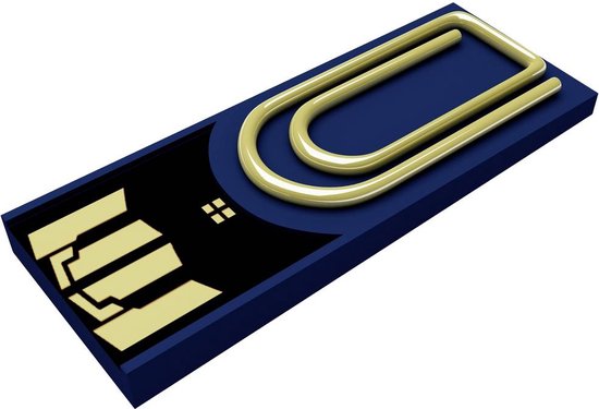 Xlyne clip/me TRUE DOCUMENT USB-stick Bulk 8 GB Blauw CA08OB002 USB-A 2.0