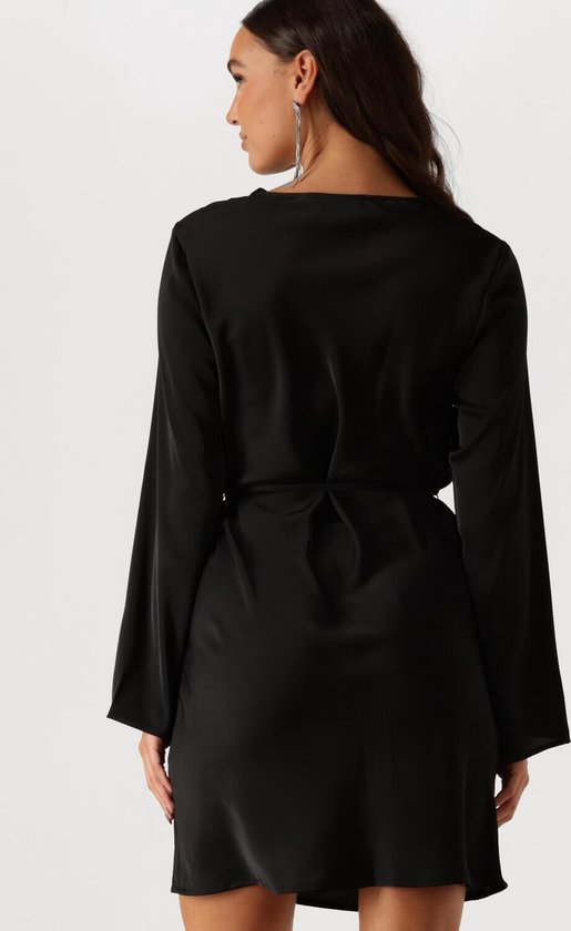 Nefety Studded Rok in Jersey Zwart