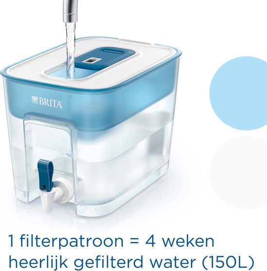Brita Flow waterfiltersysteem 8,2L incl. 1 MAXTRA PRO filter