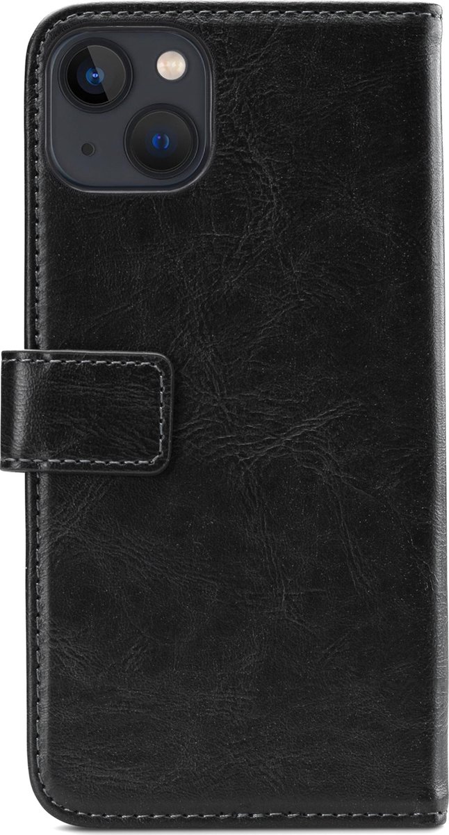 Mobilize - Hoesje - Elite Gelly Wallet Book Case Zwart - Geschikt voor iPhone 13