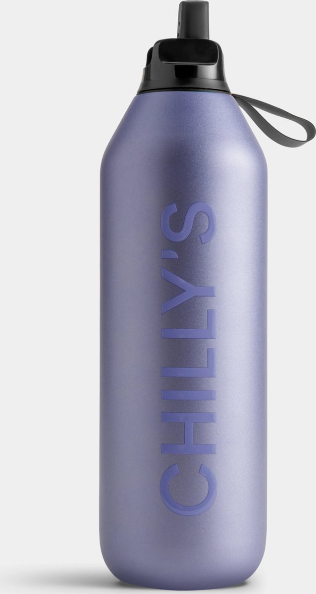 Chilly's Series 2 - Drinkfles - Thermosfles - 1000ml - Metallic Lavender
