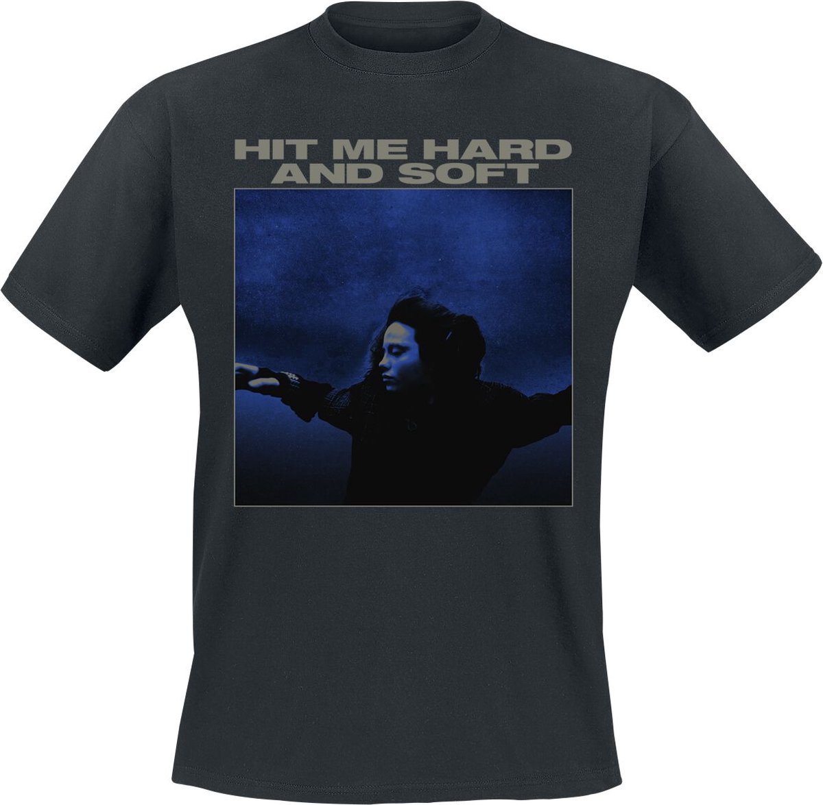 Billie Eilish HMHAS Tracklist Heren T-shirt - zwart - XL