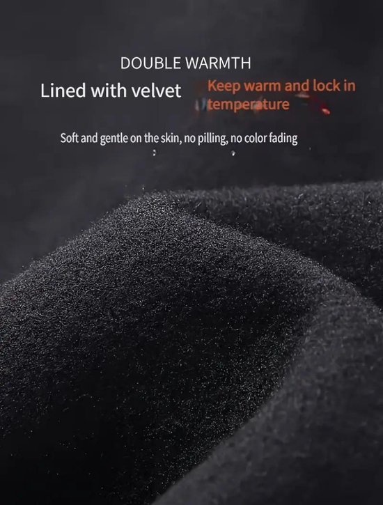 Bovista Thermokleding Heren - Thermobroek - Thermoset - Thermolegging - Winter - Thermoshirt - Zwart - S — afbeelding 5