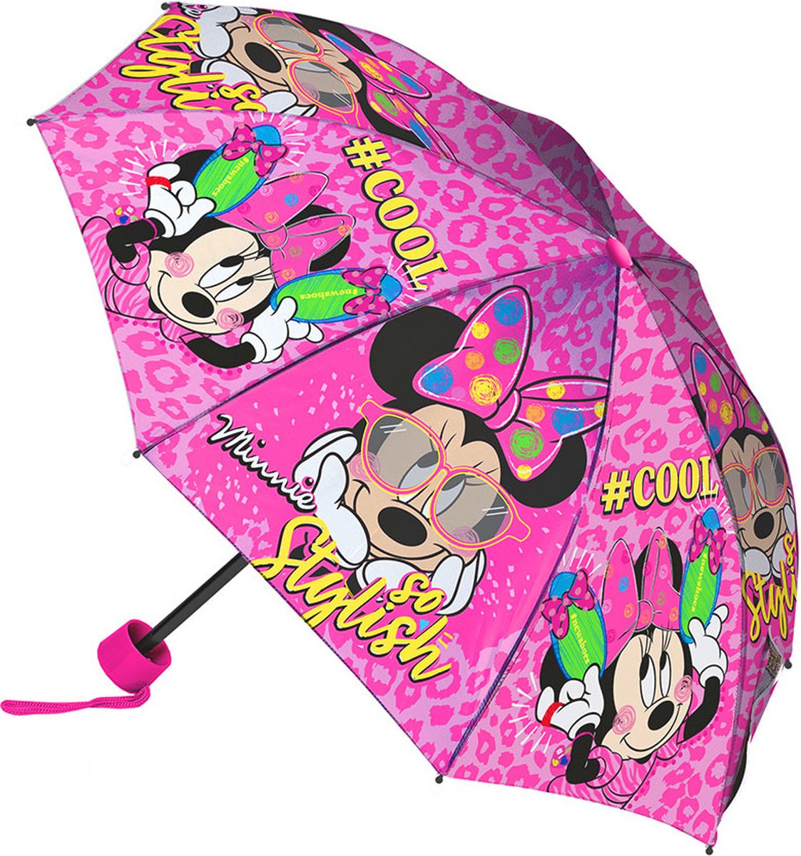 Disney Minnie Mouse Paraplu, #Cool - Ø 96 x 24/55 cm - Polyester