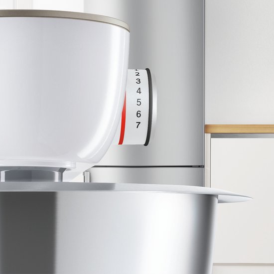 Bosch MUM5 - MUM5XW40 - Keukenmachine - 900W - 3.9L - Champagne/Wit van Merkloos — afbeelding 4
