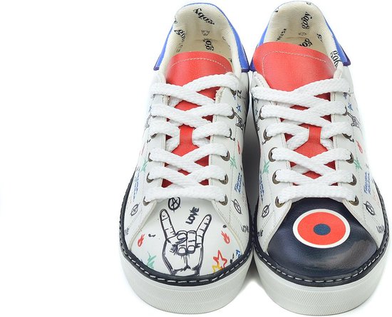 GOBY - Rock NewYork - Baskets pour femmes - Chaussures pour femmes - Haute qualité - Fait main - Taille 38