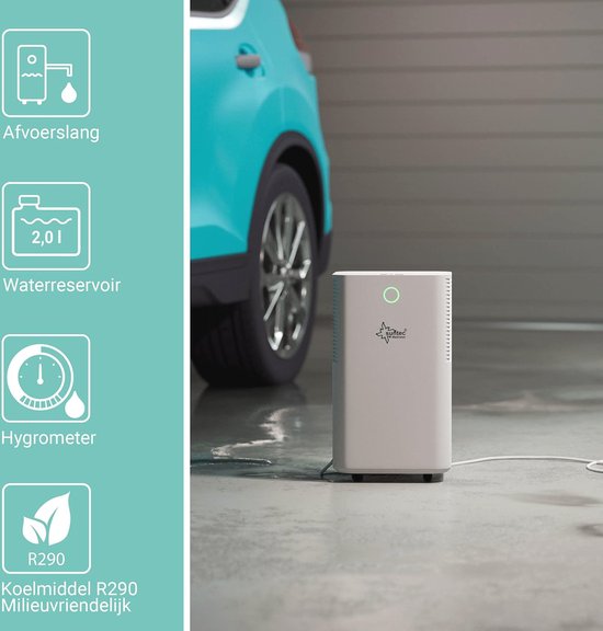 Nettoyeur de tapis 3 en 1 avec câble - 600 W, 14 kPa, nettoyage en profondeur, 2 Réservoirs d'eau et accessoires de fenêtre