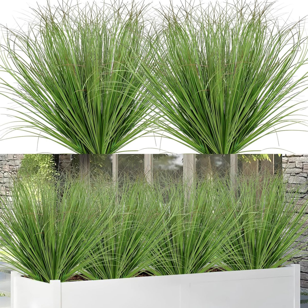 Goodivery ® Weerbestendige Kunstplanten voor Binnen en Buiten - Set van 20 Stuks - Realistische Decoratie voor Tuin, Balkon en Huis
