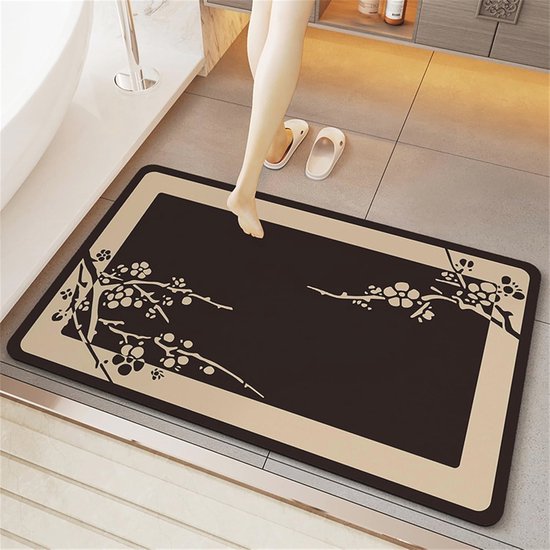 Badkamer badmat tapijt roze super absorberende antislip