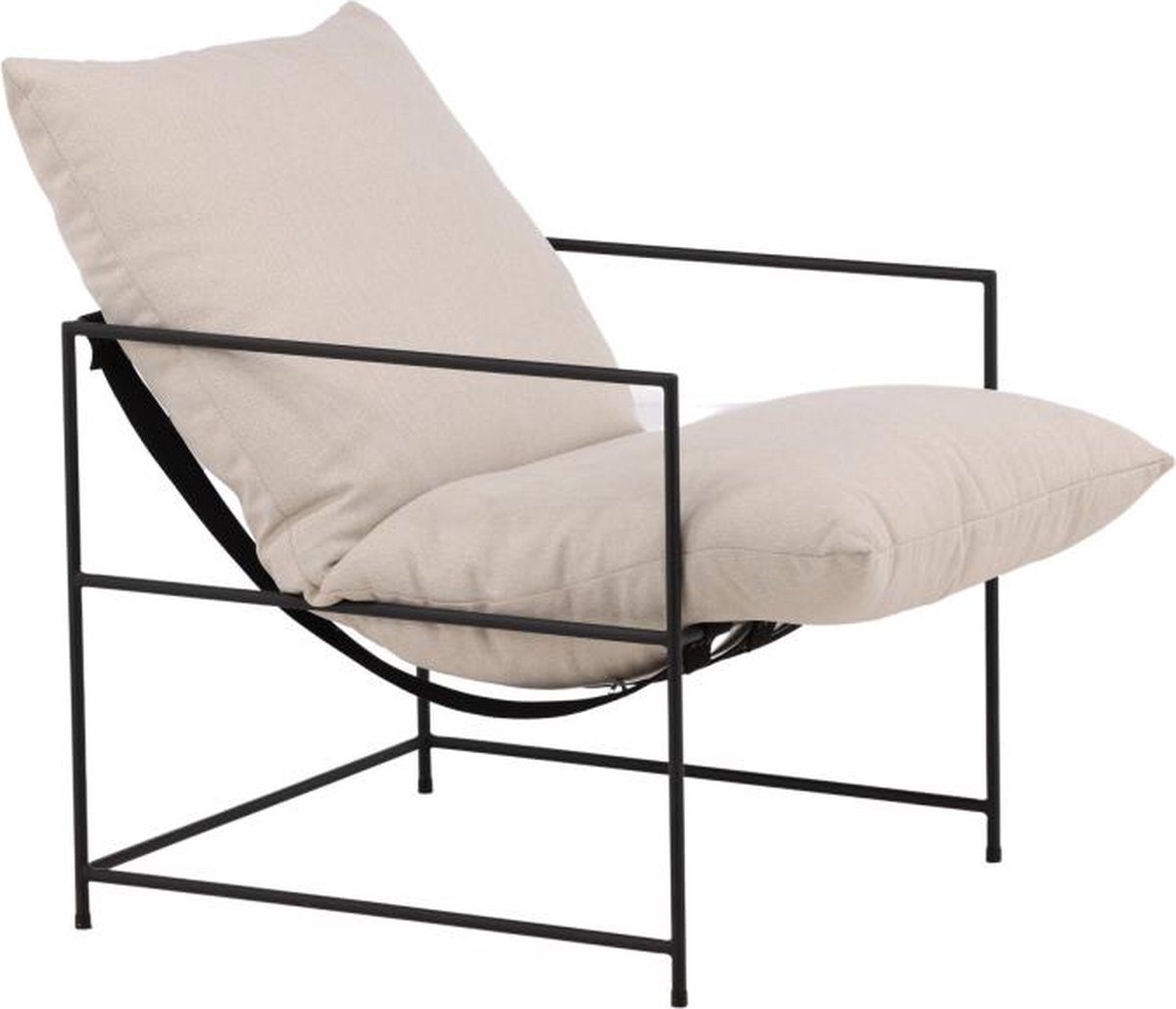 Svea - Mera fauteuil - linnen - beige